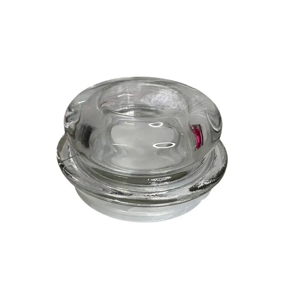 Vintage Hallmark Glass Jar Canister 1989 Fruit Blue Small Retro Country